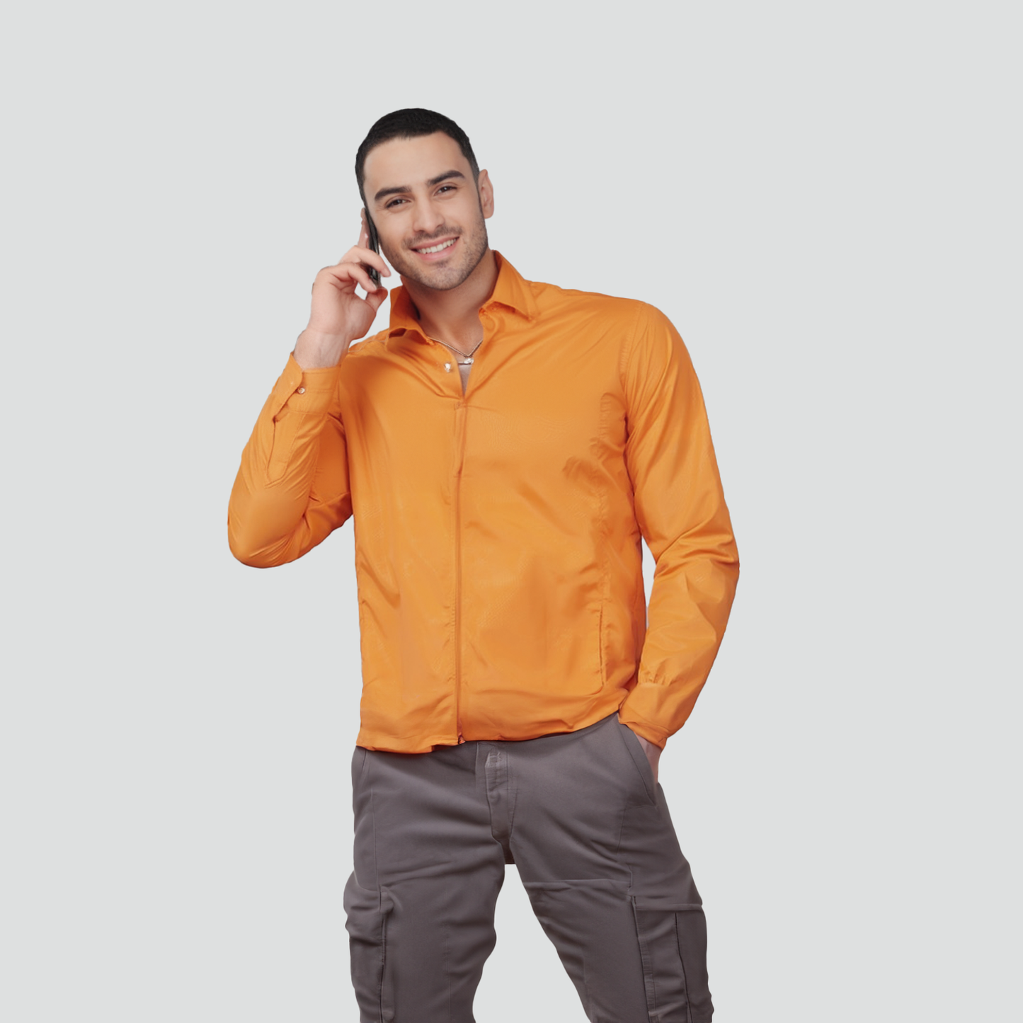Rompevientos Zermatt Impermeable con Protección UV40+ para Hombre