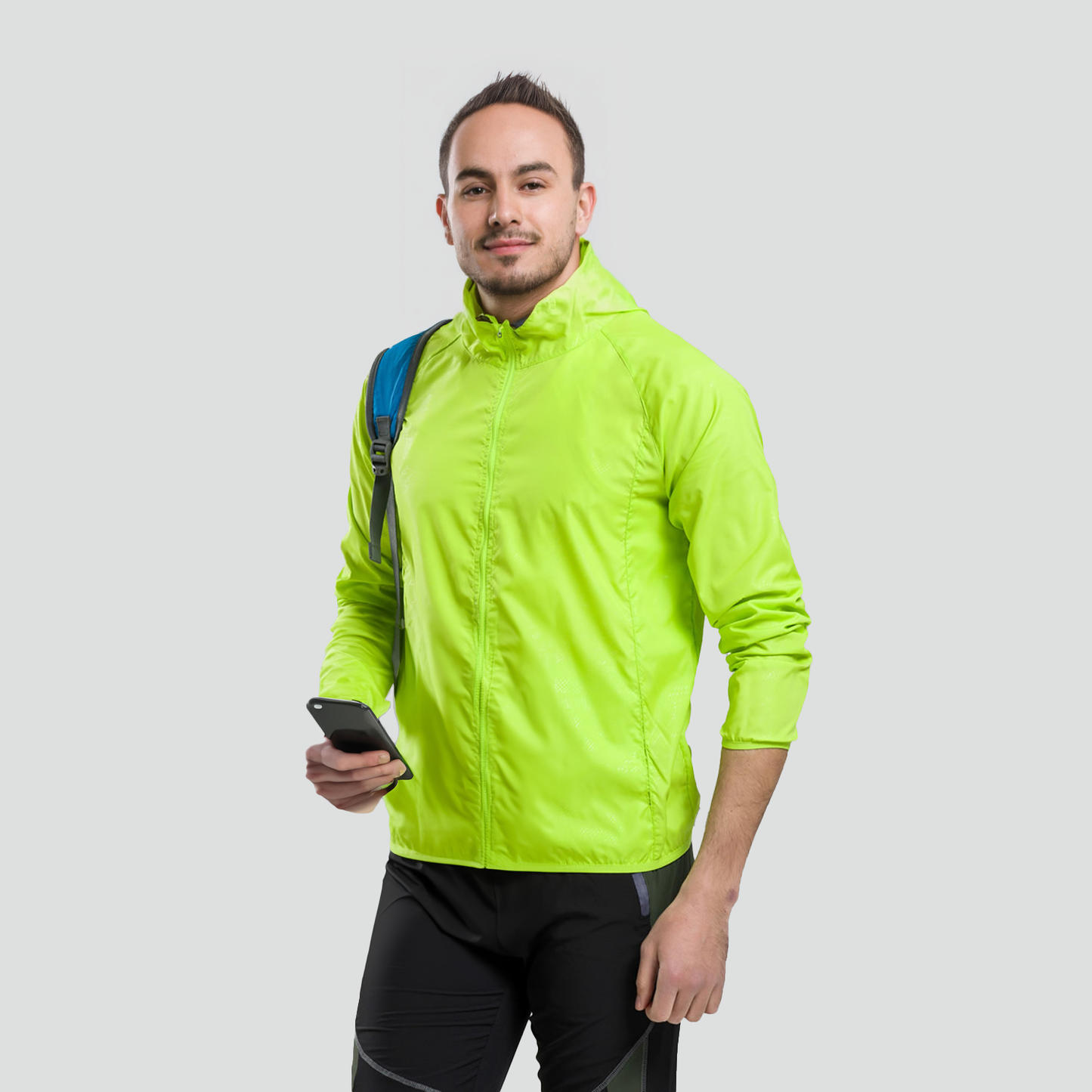 Rompevientos Zermatt Impermeable con Protección UV40+ para Hombre