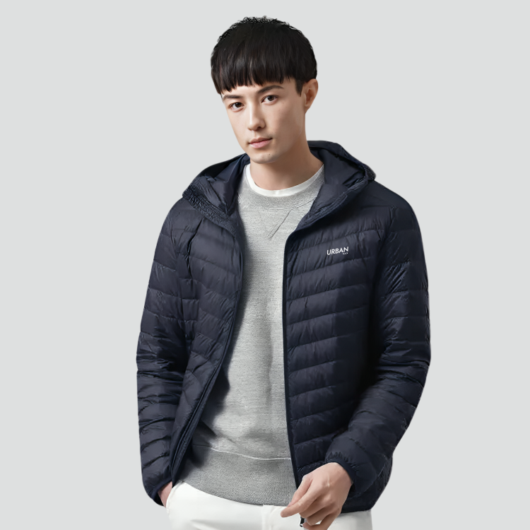 Chaqueta Puffer Everest con Capucha para Hombre