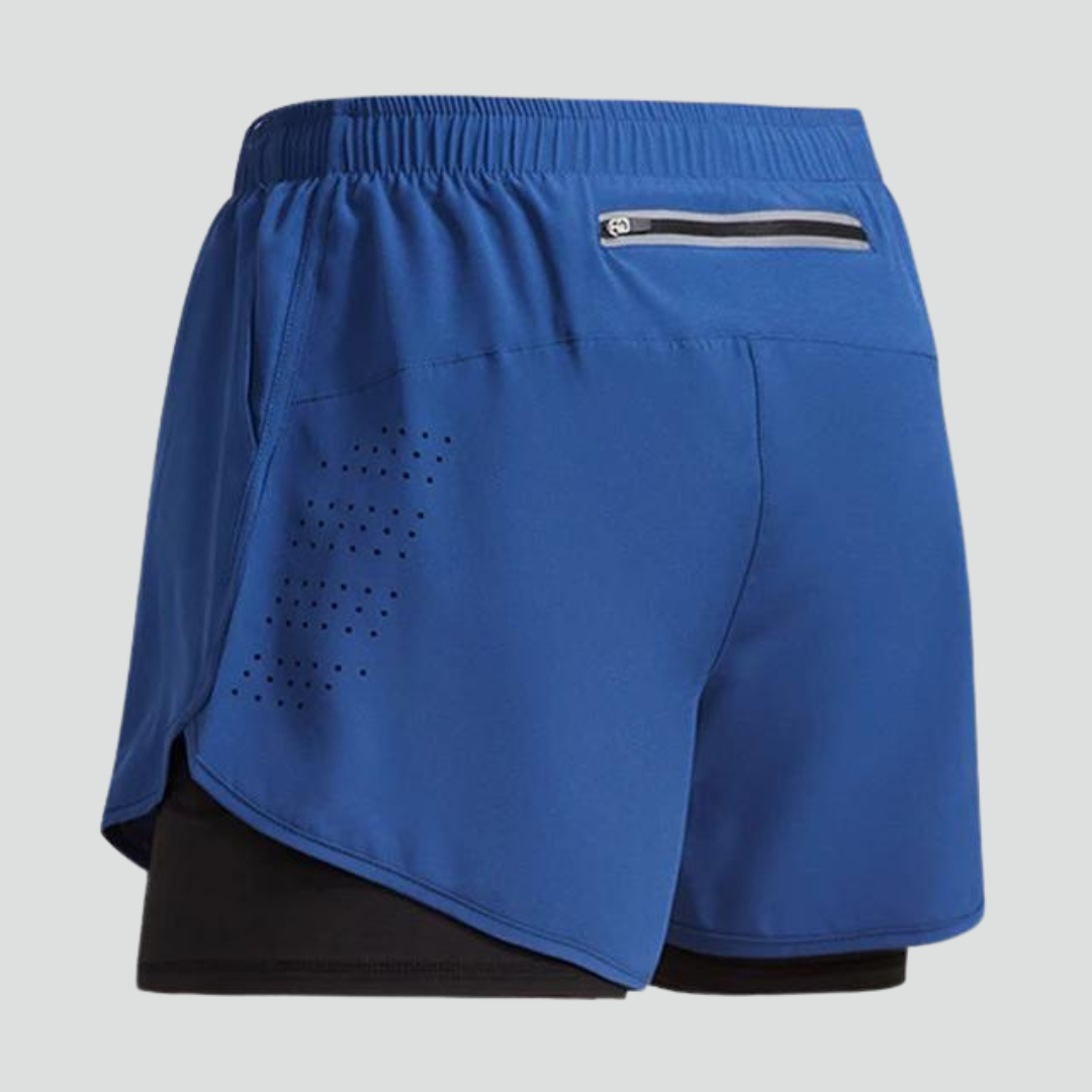 Short de running de compresión para hombre