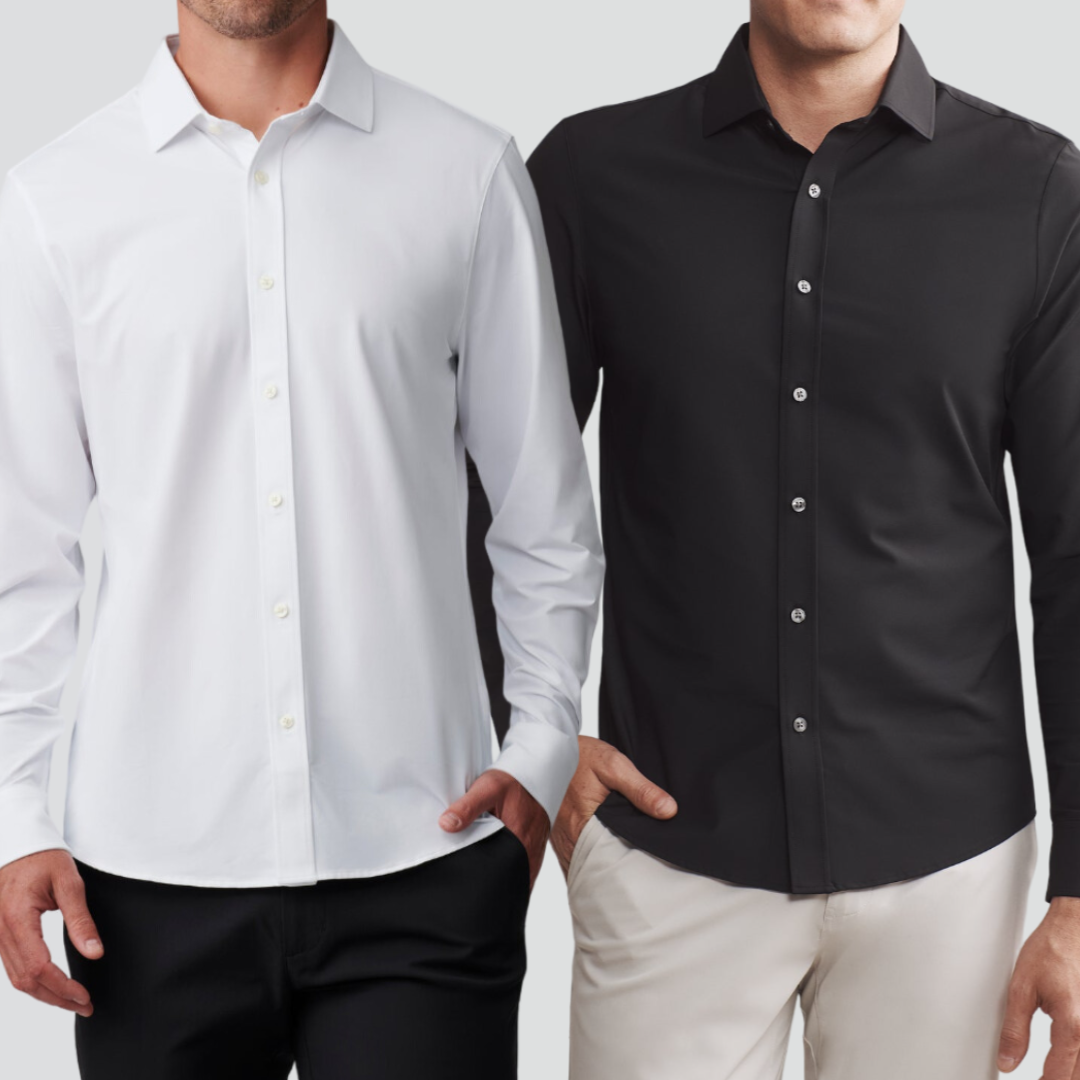 Camisa de Vestir Urbano Performance (¡Compra 1 y Llévate 2!)